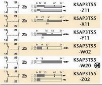 SEZ-CZ KSAP3T55W02 Koncový spínač