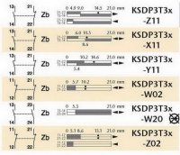 Koncový spínač plastový s pákou a kladkou - kovový čep, šířka 50mm KSDP3T31Y11