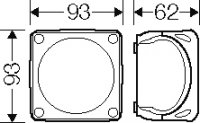 Hensel EB 02 G Rozvodnice podle IEC 62208 šedá, IP 66, UV Stabilní