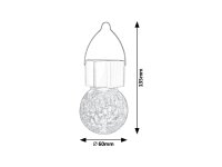 Yola LED 0,06W IP44 saténový chrom RABALUX 7850