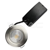 5W LED Fire Rated Downlight Nickle Dimma