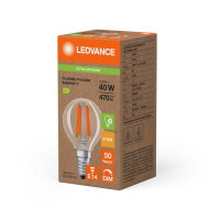 LEDVANCE LED CLASSIC P ENERGY EFFICIENCY C DIM S 2.9W 827 Clear E14