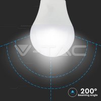 LED žárovka V-TAC 12W E27 A60 Plastic 6400K CRI 95+ VT-2212