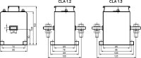 Měřící trafo CLA 1.2 160/5A 5VA 0,5S FS5 120% závitové, šroub M10