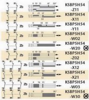 SEZ-CZ KSBP5H54W02 Koncový spínač