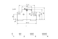 Hlavní vypínač SV 280, 2p, kat. AC-22B 80A, 400V AC ETI 002423215