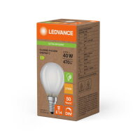 LEDVANCE LED CLASSIC P ENERGY EFFICIENCY C DIM S 2.9W 827 Frosted E14