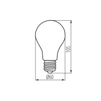 XLED A60 4,5W-NW  Světelný zdroj LED