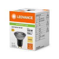 LED PAR1610036 DIM 8W 827 GU10 P   LEDV