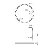 XAMBIT SURF./SUSP. LIGHT FITING 75W 220-