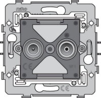 Spodek zásuvky TV+R-koncová NIKO 170-79500