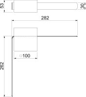 OBO 1807 DB Dilatační pásek 30x3,5mm Nerez ocel materiál 1.4307 A2 1.4301