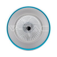 50W LED Box Fan With Ceiling Light RF Co