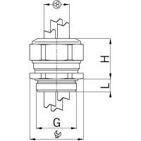 Kabelová vývodka EN45545 M25 kov 3x 6,8 až 9mm dél záv 11mm AGRO F1311.25.3.090