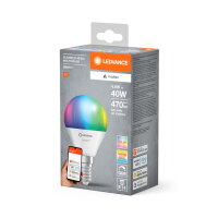 LEDVANCE SMART+ MATTER MINI BULB MULTICOLOR 4.9W 827...865 Multicolor E14