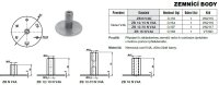 Zemnící bod M12 ZB 12-70 N V4A nerez TREMIS VN2117