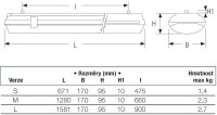 Svítidlo BS100 LED REGOLABILE S670 4K