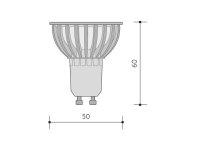 Panlux  PN65208002 COB LED 5W GU10 studená