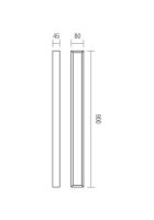 Nástěnné svítidlo HORIZON AP LED 30W 3000/4000K L900 SWH  REDO 01-3789