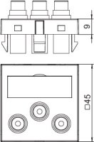 multi. nosič Audio/Video MTG-12R F SWGR1