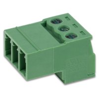 Zásuvka šroubová 3-pól. 250V/8A, 28-16 AWG/0,5-1,5 mm2 MCLED ML-112.103.44.0