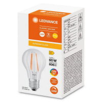 LEDVANCE LED CLASSIC A DIM CRI97 S 7.2W 927 Clear E27