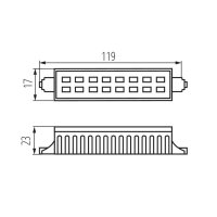 LED světelný zdroj RANGO R7S SMD-WW 15098 Kanlux