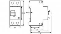 DFS2 125-2/0,30-A KV Proudový chránič