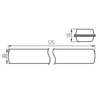 Prachotěsné LED svítidlo MAH LED HI 19W-NW RYF KANLUX 22606