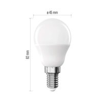 LED žárovka Classic Mini Globe E14 2,5W (32W) 350 lm neutrální bílá EMOS ZQ1D13