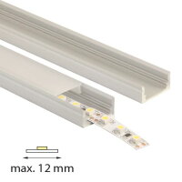 Přis. Al profil PQ 17x8,ml.dif. 1ks=2,5m