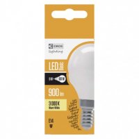 LED žárovka Basic Mini Globe E14 8,3W (66W) 900 lm teplá bílá EMOS ZL3911