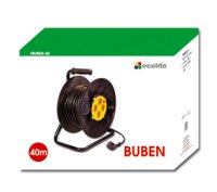 Prodlužovací buben 40m, 3x1,5mm2 ECOLITE FBUBEN-40