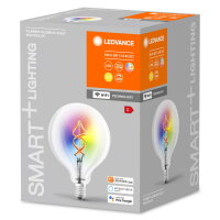 Světelný zdroj LEDVANCE SMART+ WiFi Filament Globe RGBW 30 4.5 W/2700 K E27