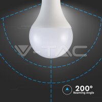 LED žárovka V-TAC 18W E27 A80 Plastic 3000K, VT-298