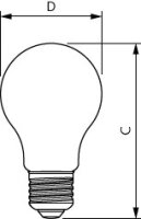 MASTER LEDBulb DT 10.5-100W E27 CRI95 A6 PHILIPS 872016931109100