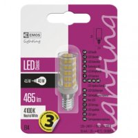 LED žárovka do digestoře Classic JC E14 4,5W (40W) 465 lm neutrální bílá