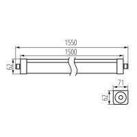 Liniové svítidlo LED TP STRONG LED 75W-NW KANLUX 33171