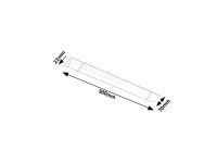 Batten light LED 10W IP20 bílá RABALUX 1450