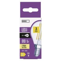 LED žárovka Filament Mini Globe E14 6W (60W) 810 lm teplá bílá EMOS ZF1240