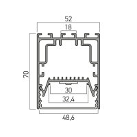 XROPE SURF./SUSP. LIGHT FITTING 14.7W 22