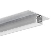 LED hliníkový profil KLUŚ PDS-T neanodizovaná 3m /C2057_3m/ A02057|N_3