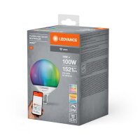 Světelný zdroj LEDVANCE SMART+ WIFI Globe Multicolor G95 100 14W Multicolor E27