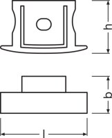 LEDVANCE Medium Profiles for LED Strips -PM04/EC/H