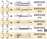 Koncový spínač plastový, ovládaný nerezovou pružinou, šířka 50mm KSDP3T62W02