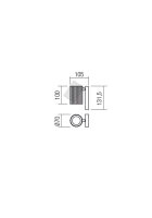 Nástěnné svítidlo DELPHI AP 1X50W GU10 MWH REDO 01-2548