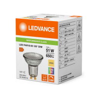 LED PAR1680120 DIM 7W 930 GU10 P   LEDV