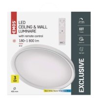 LED přisazené svítidlo ILVI, kruhové 30W, stmív. se změnou CCT EMOS ZM5168