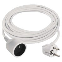 Prodlužovací kabel spojka, 5m, bílý EMOS P0115R