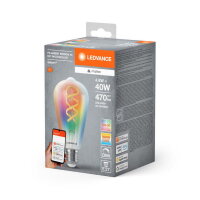 LEDVANCE SMART+ MATTER FILAMENT EDISON MULTICOLOR 4.8W 827...865 Multicolor E27